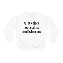 Load image into Gallery viewer, Café Noir Mood Crewneck Sweatshirt