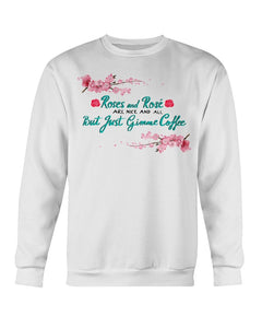 Roses and Rosé Crewneck Sweatshirt