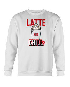 Latte and Chill Crewneck Sweatshirt